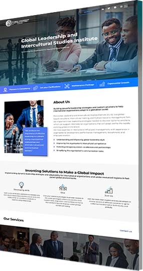 Glisi website Design