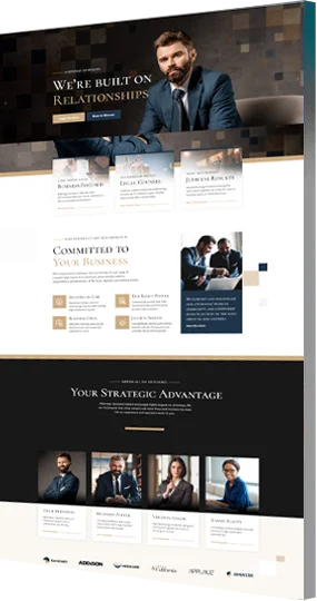 law Industry web Design