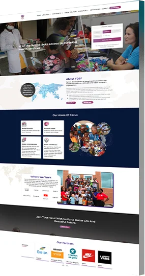 FDSF NGO Industry website Design