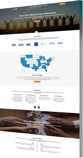 Atscale IT Industry website Design