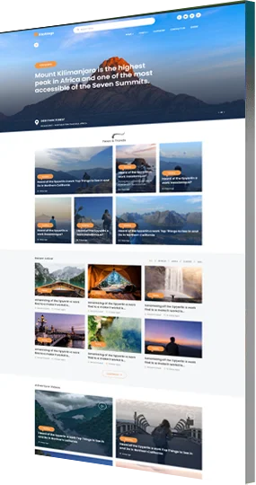 Travel Industry web Design
