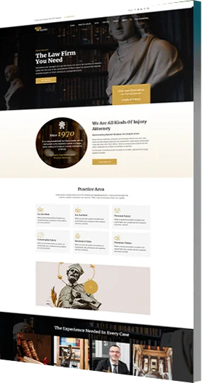 Law firm Industry web Design