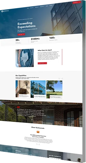 Grawood Commercial - Real estate Industry Design